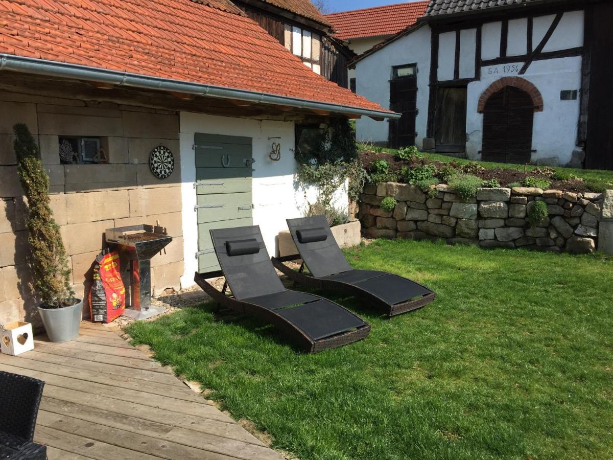 Ferienhaus Hassgautor Aidhausen Ngoại thất bức ảnh