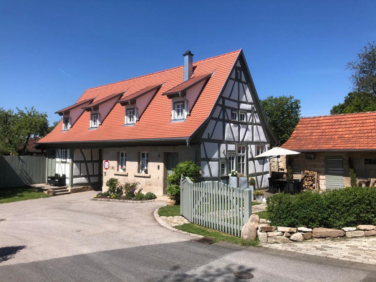 Ferienhaus Hassgautor Aidhausen Ngoại thất bức ảnh