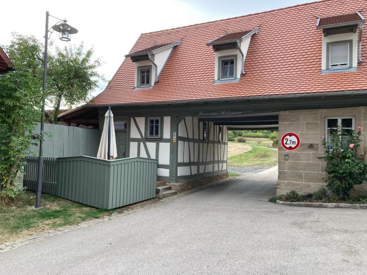 Ferienhaus Hassgautor Aidhausen Ngoại thất bức ảnh