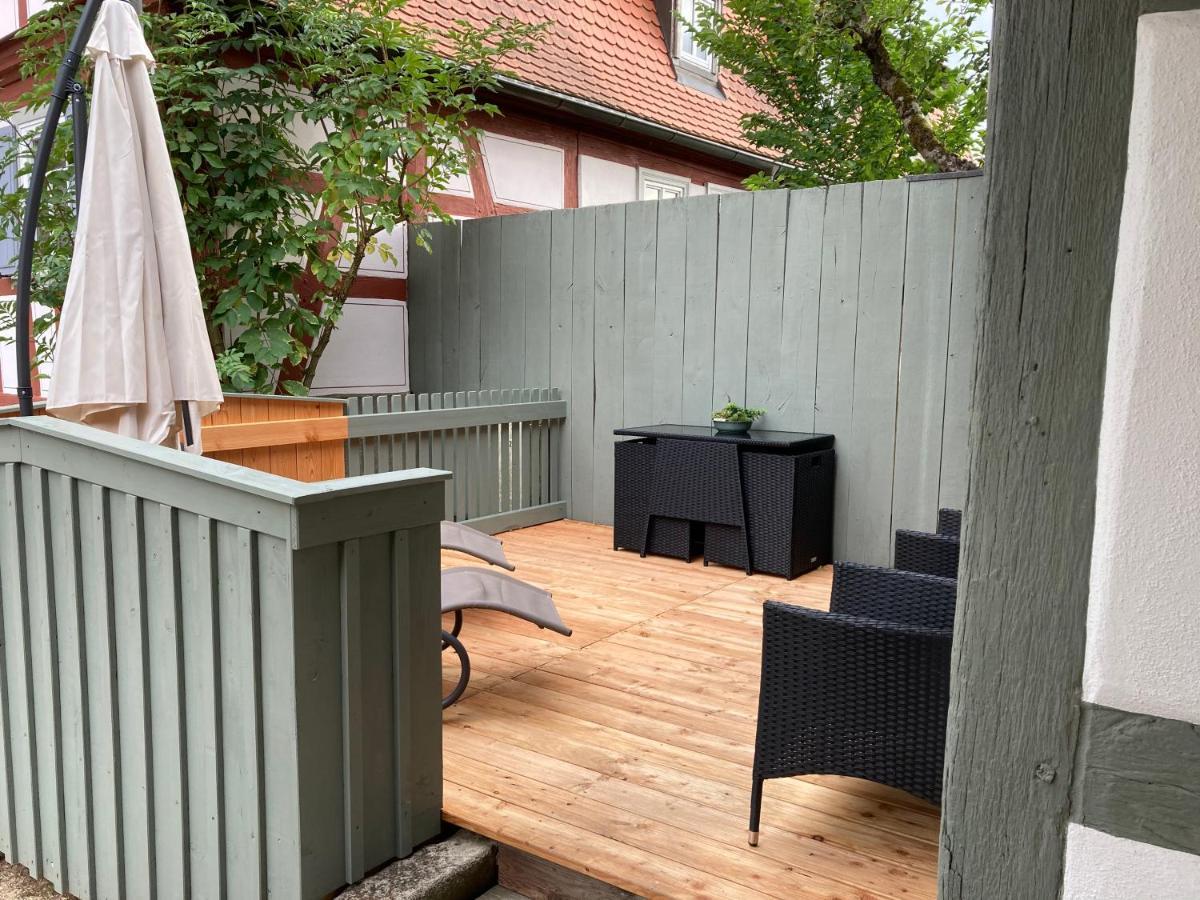 Ferienhaus Hassgautor Aidhausen Ngoại thất bức ảnh