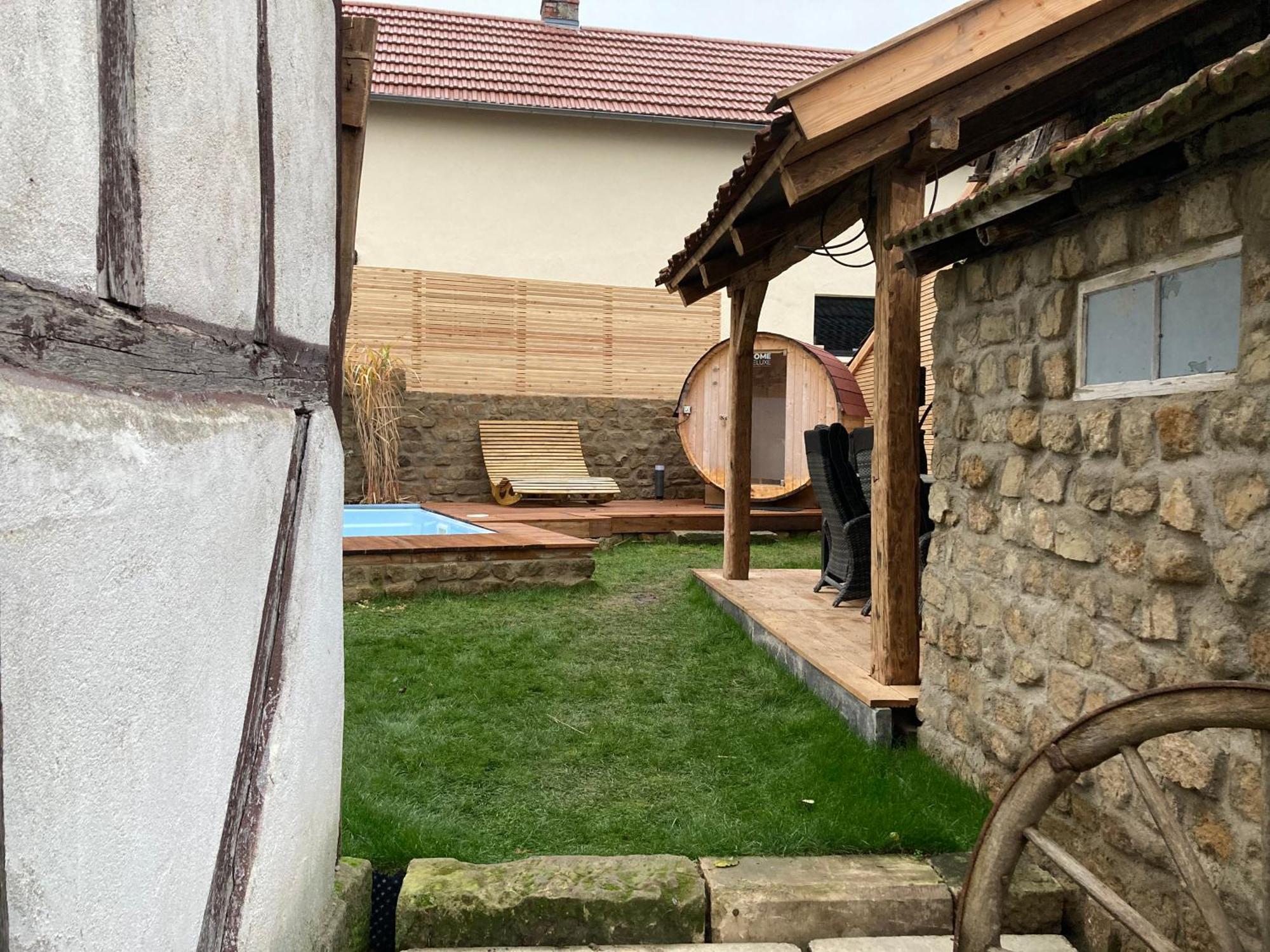 Ferienhaus Hassgautor Aidhausen Ngoại thất bức ảnh
